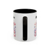 Tasse Chaton Personnalisable – Mug Chat Kawaii Cœurs – Cadeau Amoureux des Chats – Céramique 325ml