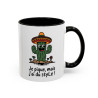 Tasse Cactus Humour – Mug Je Pique Mais J’ai du Style – Cadeau Original Fun – Céramique 325ml