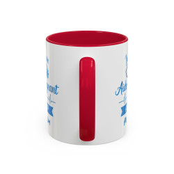 Tasse Aide-Soignant Personnalisée – Mug Métier Santé Cadeau Collègue – Céramique 325ml – Noir Bleu Rouge