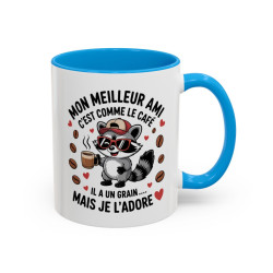 Tasse Mon Meilleur Ami C’est Comme le Café – Mug Humour Amitié – Cadeau Meilleur Ami – Céramique 325ml
