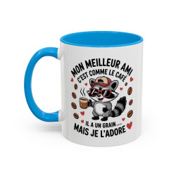 Tasse Mon Meilleur Ami C’est Comme le Café – Mug Humour Amitié – Cadeau Meilleur Ami – Céramique 325ml