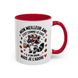 Tasse Mon Meilleur Ami C’est Comme le Café – Mug Humour Amitié – Cadeau Meilleur Ami – Céramique 325ml