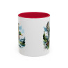 Mug Canard Colvert en Vol – Tasse Nature Oiseau Sauvage – Cadeau Chasseur Passionné Nature – Céramique 325ml