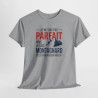 T-shirt Humour Je ne suis pas Parfait mais je suis Montagnard – Tee Shirt Randonnée Montagne Unisexe