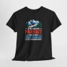 T-shirt Humour Je ne suis pas Parfait mais je suis Montagnard – Tee Shirt Randonnée Montagne Unisexe Noir