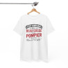 T-shirt Humour Beau Gosse et Pompier – Tee Shirt Drôle Métier Pompier Unisexe Blanc Gris Sport