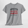 T-shirt Humour Beau Gosse et Pompier – Tee Shirt Drôle Métier Pompier Unisexe Blanc Gris Sport