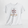 T-shirt Humour Je Suis Comme le Bon Vin Je me Bonifie Avec l’Âge – Tee Shirt Anniversaire Drôle Unisexe Blanc Gris