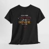 T-shirt Humour Je Suis Comme le Bon Vin Je me Bonifie Avec l’Âge – Tee Shirt Drôle Vin Anniversaire Unisexe Noir