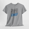 T-shirt Humour Nous Sommes Plusieurs Dans Ma Tête Mais C’est Moi le Chef – Tee Shirt Drôle Citation Unisexe Blanc Gris Sport
