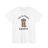 T-shirt Loutre Mignonne Boudeuse – Tee Shirt Animal Cartoon Drôle Unisexe Blanc Gris Sport – Idée Cadeau Amoureux des Loutres