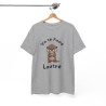 T-shirt Loutre Mignonne Boudeuse – Tee Shirt Animal Cartoon Drôle Unisexe Blanc Gris Sport – Idée Cadeau Amoureux des Loutres