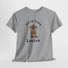 T-shirt Loutre Mignonne Boudeuse – Tee Shirt Animal Cartoon Drôle Unisexe Blanc Gris Sport – Idée Cadeau Amoureux des Loutres