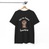 T-shirt Humour Va te Faire Loutre – Tee Shirt Loutre Drôle Jeu de Mot Animal Unisexe Noir – Idée Cadeau Originale
