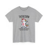 T-shirt Femme Humour “Taticorn” – Comme une Tata Normale Mais en Plus Géniale – Blanc, Gris Sport, Noir