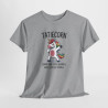T-shirt Femme Humour “Taticorn” – Comme une Tata Normale Mais en Plus Géniale – Blanc, Gris Sport, Noir