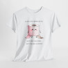Tee Shirt Humour La Vie C’est Comme du PQ Soit C’est Tout Rose Soit T’es Dans la Merde – T-shirt Blague