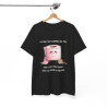 Tee Shirt Humour La Vie C’est Comme du PQ Soit C’est Tout Rose Soit T’es Dans la Merde – T-shirt Blague