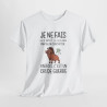 Tee Shirt Humour Je ne fais pas de bruit Je laisse mon pantalon chuchoter – Sanglier Drôle Cri de Guerre