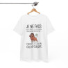 Tee Shirt Humour Je ne fais pas de bruit Je laisse mon pantalon chuchoter – Sanglier Drôle Cri de Guerre