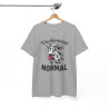 Tee Shirt Vachement Normal Vache Drôle – T-shirt Humour Animal Ferme Blanc Gris Noir – Idée Cadeau Fun