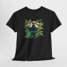 Tee Shirt Toucans Tropicaux Jungle – T-shirt Oiseaux Exotiques Nature Tropicale Blanc Gris Noir
