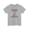 Tee Shirt Humour Kangourou On Boit De L’alcool Pour Économiser L’eau – T-shirt Drôle Apéro Vin Blanc Gris Noir