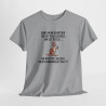 Tee Shirt Humour Kangourou On Boit De L’alcool Pour Économiser L’eau – T-shirt Drôle Apéro Vin Blanc Gris Noir
