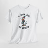 Tee Shirt Humour Il Fait Un Froid De Canard – Canard Hiver Bonnet Écharpe – T-shirt Drôle Blanc Gris Noir