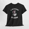 Tee Shirt Humour Il Fait Un Froid De Canard – Canard Hiver Bonnet Écharpe – T-shirt Drôle Blanc Gris Noir