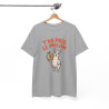 Tee Shirt T’as Pris Le Melon – Lama Humoristique avec Melon – T-shirt Drôle Blanc Gris Noir Idée Cadeau