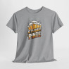 Tee Shirt Attaquant de Pinte – T-shirt Humour Pétanque et Bière – Tee Shirt Drôle Apéro Blanc Gris Noir