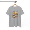 Tee Shirt Attaquant de Pinte – T-shirt Humour Pétanque et Bière – Tee Shirt Drôle Apéro Blanc Gris Noir