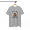 Tee Shirt J’Peux Pas J’Ai Apéro – T-shirt Humour Apéro Vin Bière Whisky – Tee Shirt Drôle Blanc Gris Noir