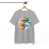 Tee Shirt Arbre 4 Saisons Nature – Printemps Été Automne Hiver – T-shirt Paysage Nature Blanc Gris Noir