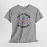 Tee Shirt Humour Science Proton – Sois Un Proton Reste Positif – T-shirt Physique Atome Geek