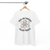 Tee Shirt Humour Science Proton – Sois Un Proton Reste Positif – T-shirt Physique Atome Geek