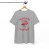 Tee Shirt Flamant Rose Humour – Majestueux Dans Ma Maladresse – T-shirt Animal Drôle Blanc Gris Noir Idée Cadeau
