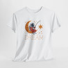 Tee Shirt Astronaute Dream – Astronaute sur la Lune Pêchant une Étoile – T-shirt Espace Astronomie