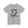 Tee Shirt Panda Humour Je Fais Ce Que Je Veux – Panda Cartoon Amusant – T-shirt Animaux Drôle