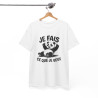 Tee Shirt Panda Humour Je Fais Ce Que Je Veux – Panda Cartoon Amusant – T-shirt Animaux Drôle