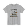 Tee Shirt Humour Course Motivation Burger – Coureur tapis running drôle – Cadeau sportif