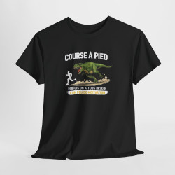 Tee Shirt Course à Pied Motivation Dinosaure – T-Rex Running humour sportif – Cadeau runner