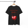 Tee shirt Je suis pas Gros je Déborde d'Amour idée cadeau humour drôle