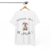Tee shirt Unisex Pourquoi tant de laine ? Idée cadeau mouton humour drôle amusant Agriculteur