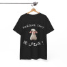 Tee Shirt Unisex Pourquoi Tant de Laine ? Idée Cadeau Mouton Humour drôle Amusant Agriculteur