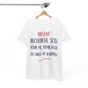 Tee Shirt Unisex fun Urgent recherche sosi pour me remplacer du lundi au vendredi humour drôle amusant idée cadeau