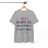 Tee Shirt Unisex fun Urgent recherche sosi pour me remplacer du lundi au vendredi humour drôle amusant idée cadeau