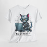 Tee Shirt Unisex Dépannage en cours merci de patienter... Chat idée cadeau humour fun drôle amusant homme femme