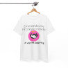 Tee Shirt Femme Emmerdeuse Professionnelle A votre service idée cadeau humour drôle fun amusant